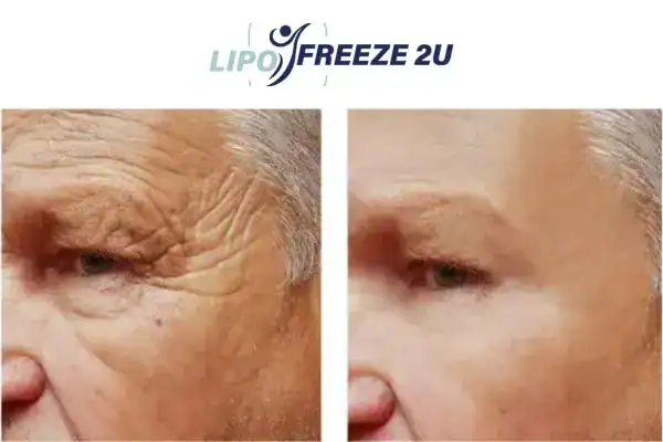 Mens before and after Morpheus 8 Lancashire results.