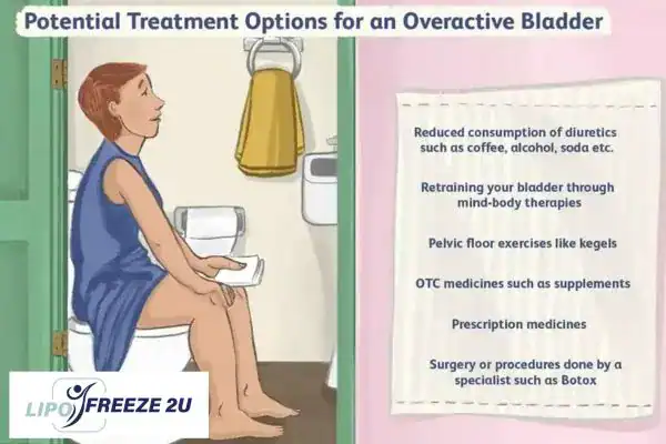 image of woman on toilet because of an overactive bladder Lancashire