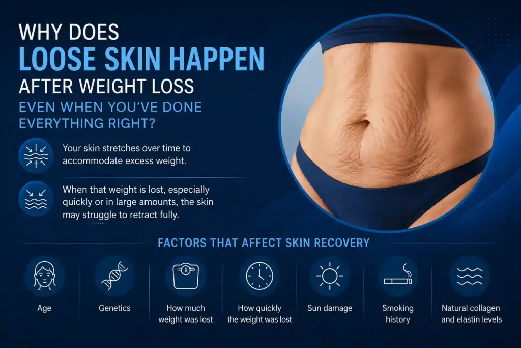 Why Does Loose Skin Happen After Weight Loss Even When You’ve Done Everything Right Lancashire?