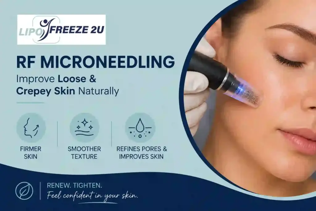 Can RF Microneedling Help Improve Loose and Crepey Skin Lancashire?